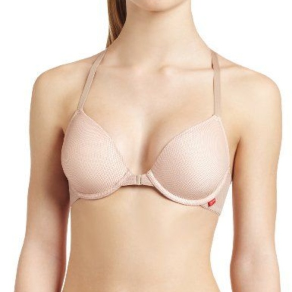 NWT Josie Jetset T-Back Contour Bra 32D Nude/Blush - Picture 1 of 2